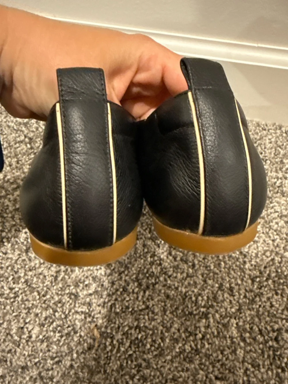 Everlane The Day Glove black leather ballet flats, size 8 - Picture 6 of 14